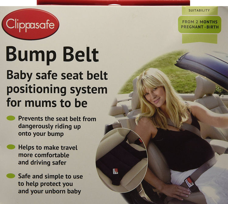 Picture of NO57/5- 1788- Clippasafe Bump Belt – Baby Safe Seat Belt Pos